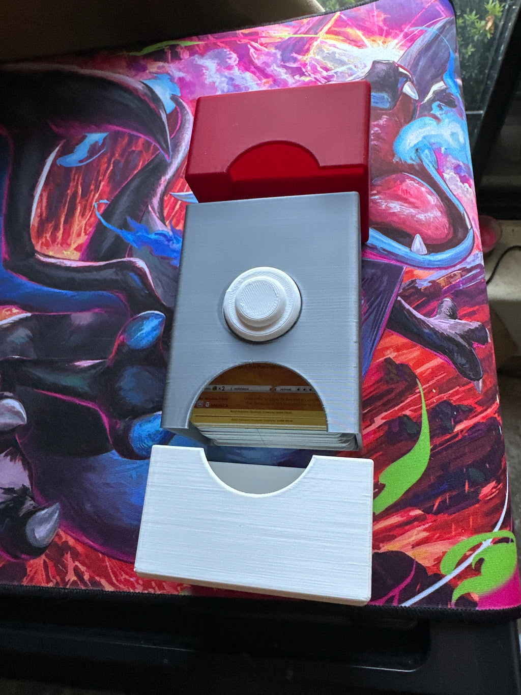 Pokemon TCG Card Holder | Pokeball Inspired | Holds Approximately 150 To 200 Cards