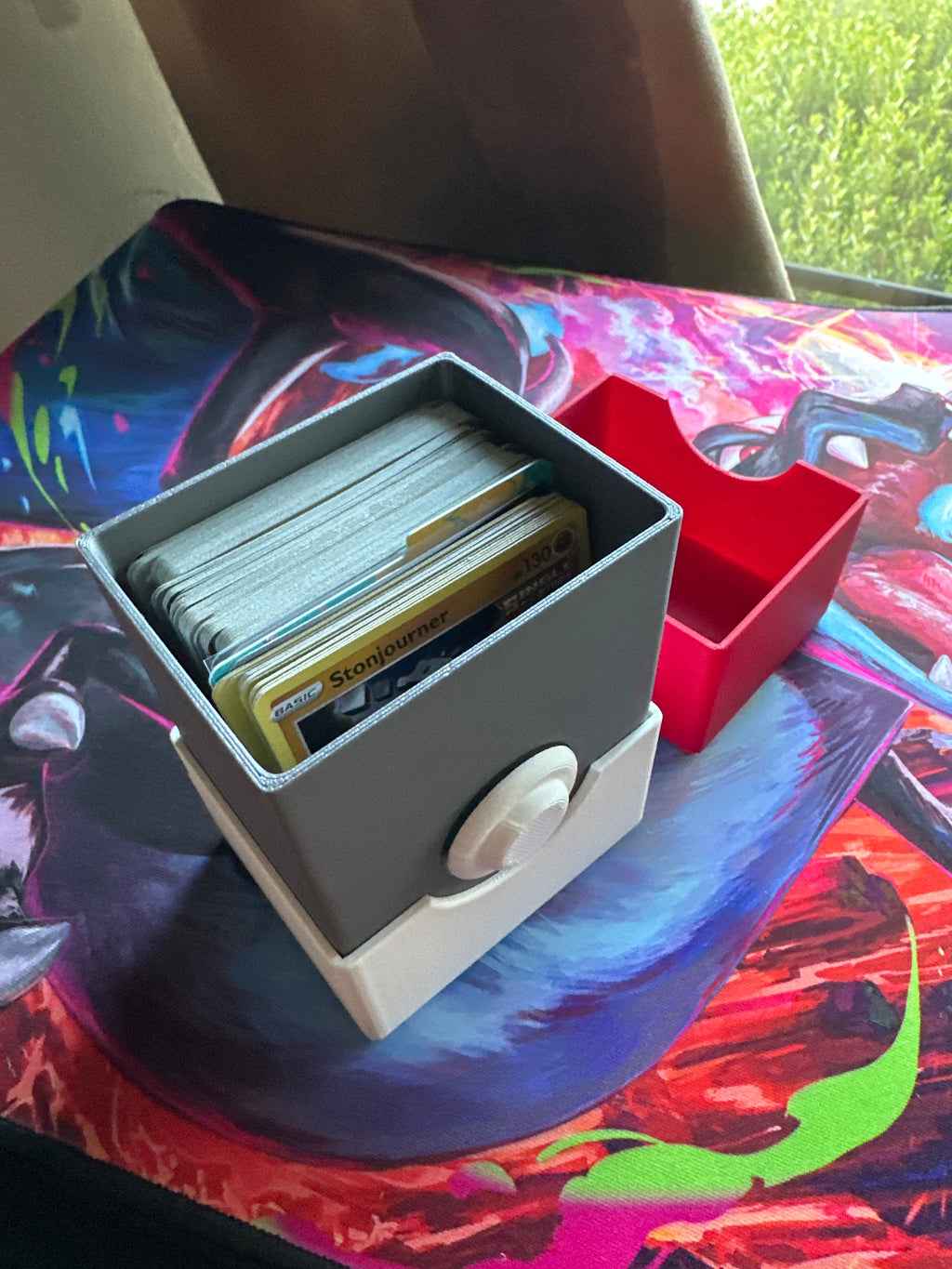 Pokemon TCG Card Holder | Pokeball Inspired | Holds Approximately 150 To 200 Cards