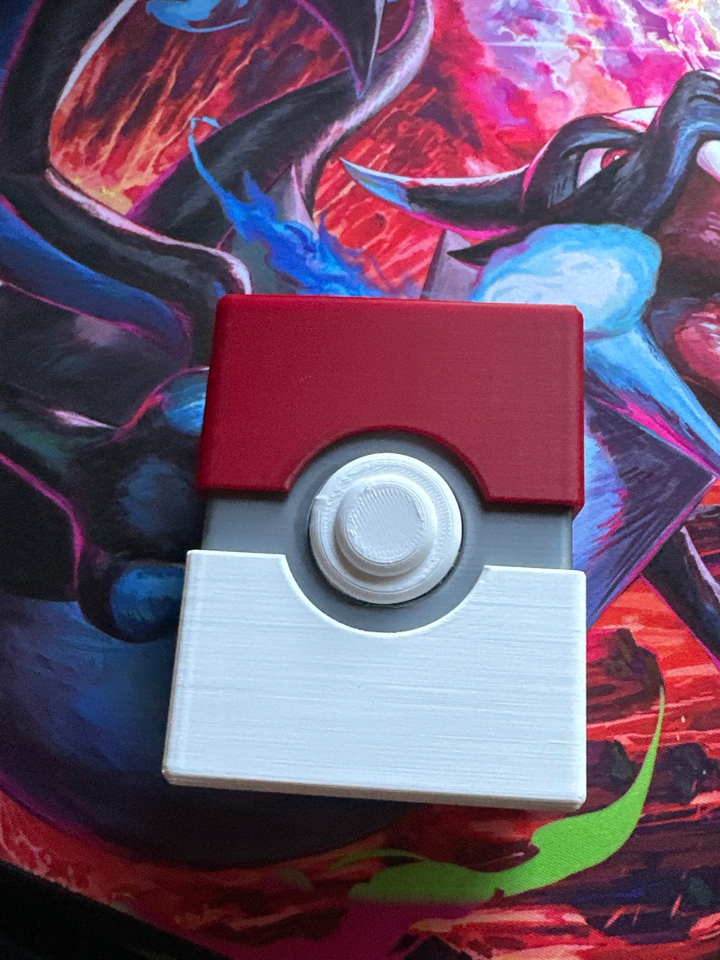 Pokemon TCG Card Holder | Pokeball Inspired | Holds Approximately 150 To 200 Cards
