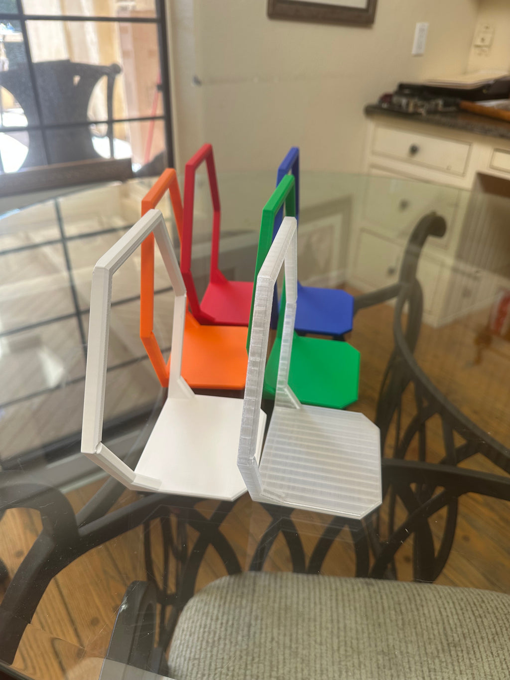 3D Printed Hex Wall Shelf – Stylish Display for Collectibles, Models & Decor