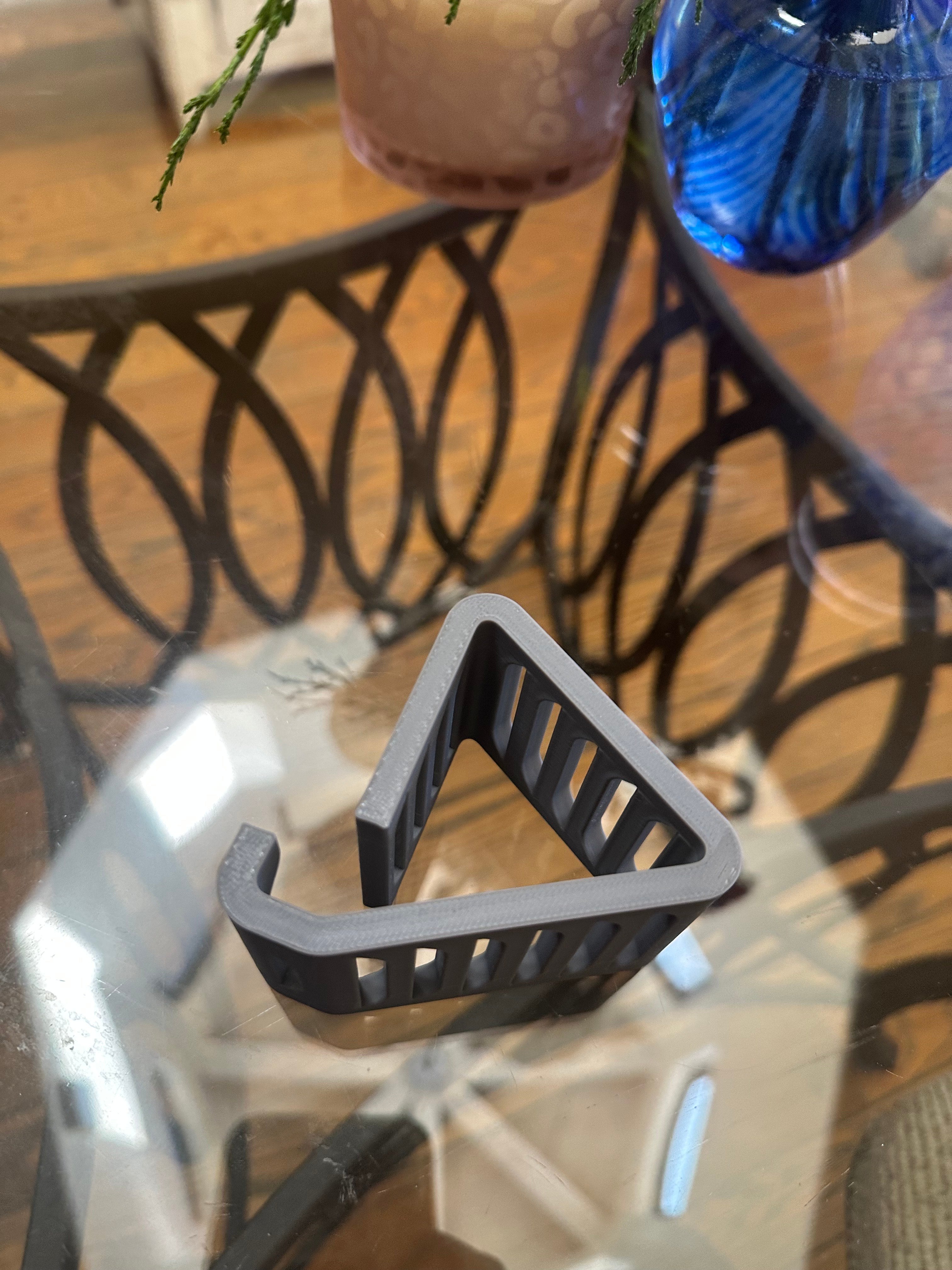 Minimalist 3D Printed Phone Stand | Desk Phone Holder | Hands-Free Smartphone Dock | Modern Cable-Friendly Phone Cradle