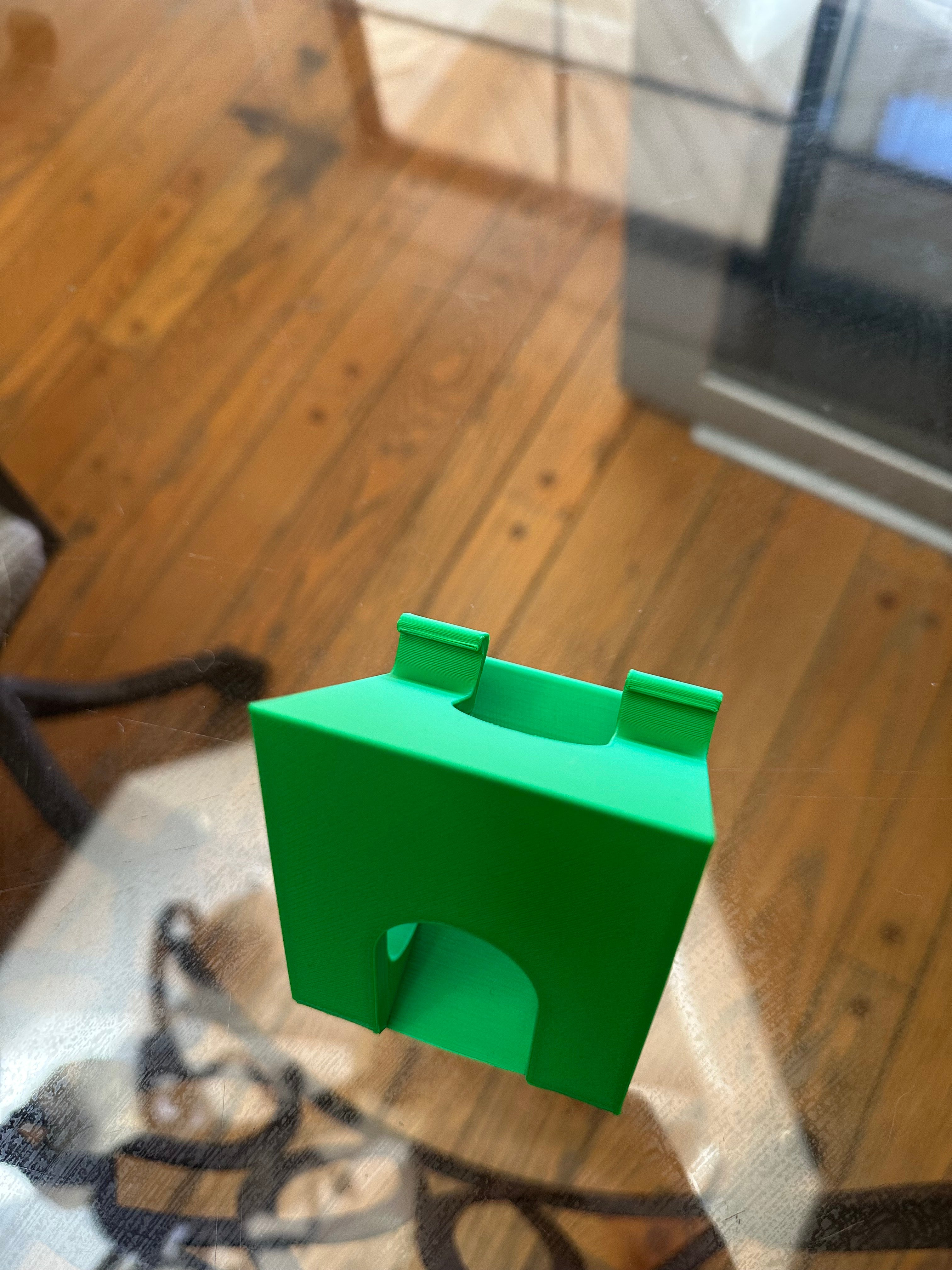 Phone Holder with Cable Pass-Through – Charging Stand for Desk, Nightstand & Office