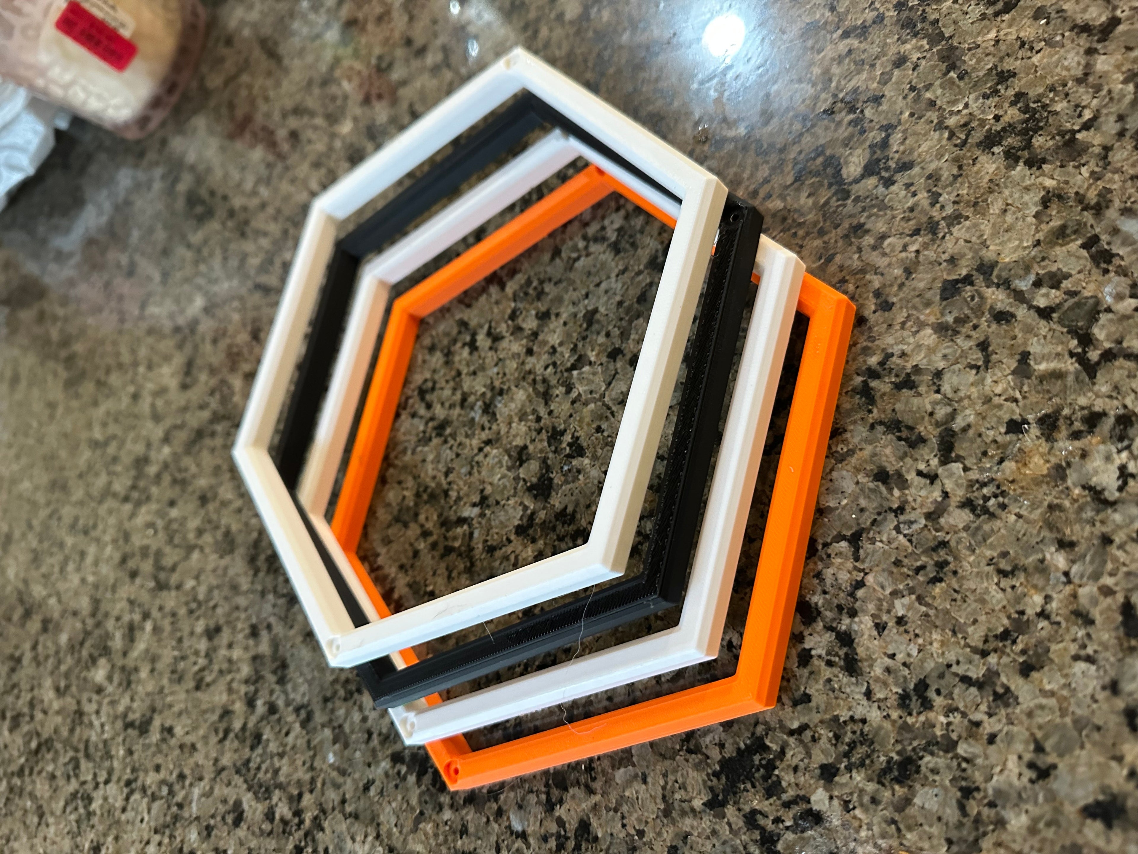 Assorted Hex Wall Shelf Ultra Value Bundle – 10 Shelves + 10 Blank Panels (20-Piece Set)